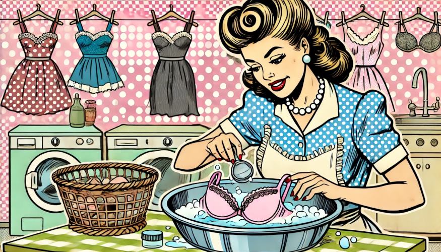 How should you wash a bra?
