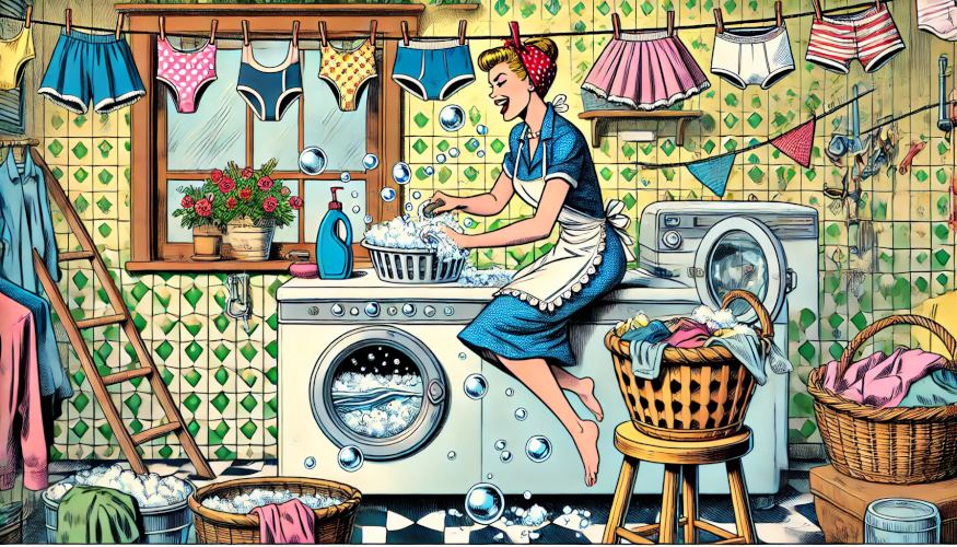 How should you wash underwear?