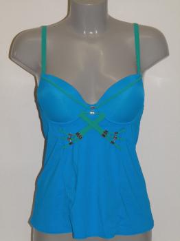 Marlies Dekkers Swimwear Sea Gypsy Blue Tankini Top