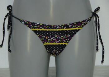LingaDore Beach Dutchies Black/Print Bikini Brief