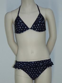 Boobs & Bloomers Anchor Blue Set