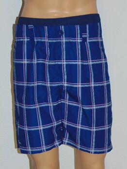 Nickey Nobel Check Navy/Pink Swimshort