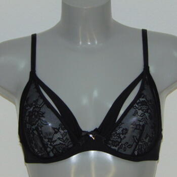 Sapph Kim Black Non-padded bra
