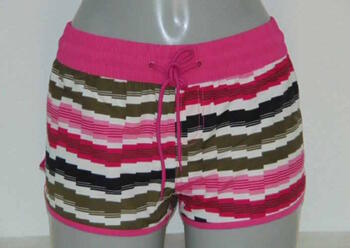 Shiwi Blocks Pink/White Beach Short
