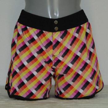 Shiwi Triangled Yellow/Pink Beach Short
