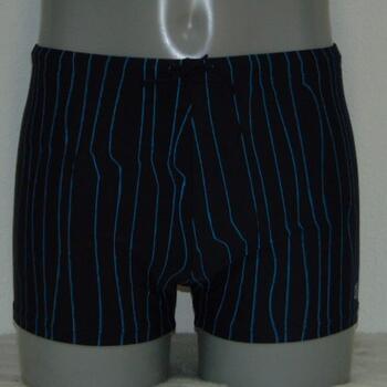 Shiwi Men's pinstripe Navy BLue Swim Boxer