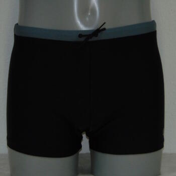 Shiwi Men's Basic Black/Grey Swim Boxer