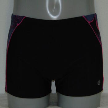 Shiwi Men's Orchid Black/Pink Swim Boxer