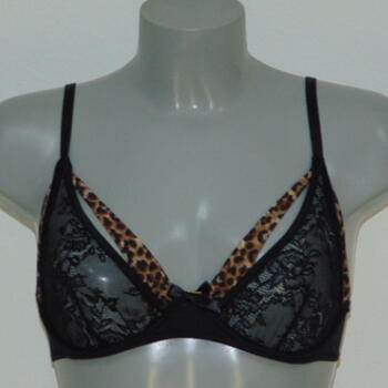 Sapph Kim Black Non-padded bra