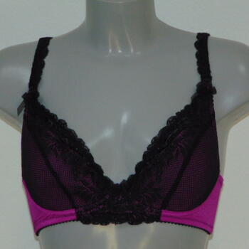 Cake Maternity Turkish Delight Purple/Black Nursing bra