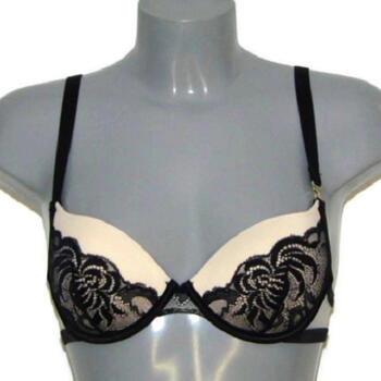 Supertrash Roxanne Black Push Up bra