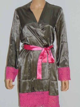 Sapph Sahara Grey/Pink Kimono