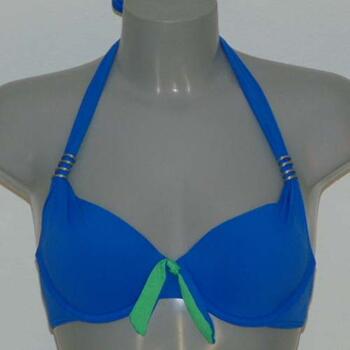 Royal Lounge Playa Blue/Green Padded Bikini Bra
