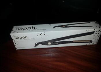 Sapph Stijltang Black Straightener
