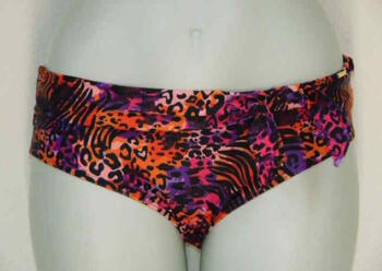 Sapph Swimwear Fortaleza Purple/Print Bikini Brief