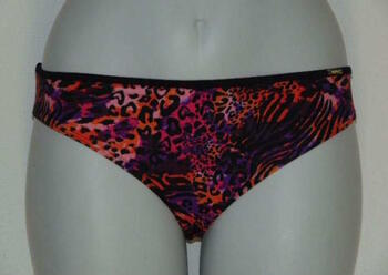 Sapph Swimwear Fortaleza Purple/Print Bikini Brief