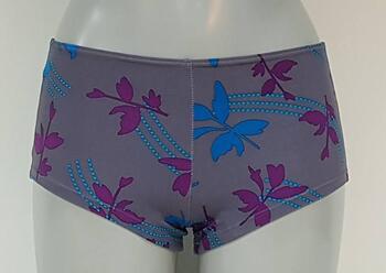 Elbrina Charmer Grey/Blue Short