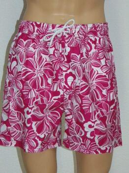Nickey Nobel George White/Pink Swimshort