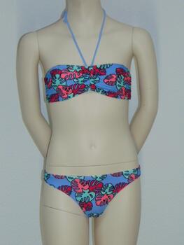 Boobs & Bloomers Britta Purple/Print Set