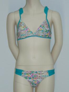 Boobs & Bloomers Issa Green/Print Set