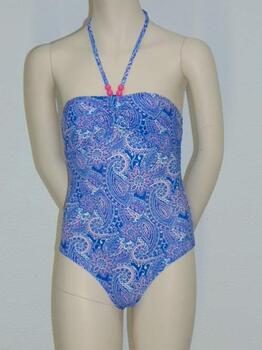 Nickey Nobel Kaylee Blue/White Bathingsuit