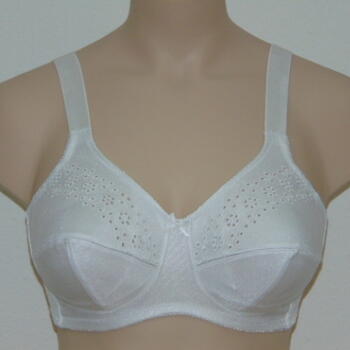 Elbrina Tessa White Wireless Bra