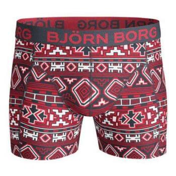 Björn Borg Native Red/Print Boxer Short