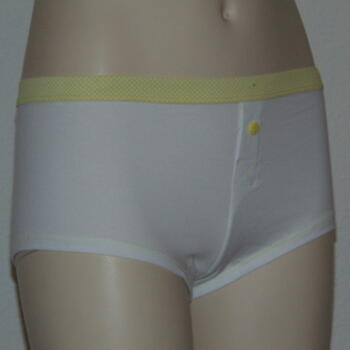 Boobs & Bloomers Dots White Short