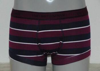 Armani Men's Trunk Bordeaux Boxer Short
