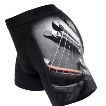 Stormen Guitar Black Boxer Short