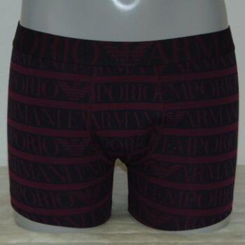 Armani Men's Superiore Bordeaux Boxer Short