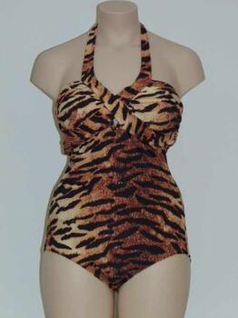 Missya Viola Brown/Print Bathingsuit
