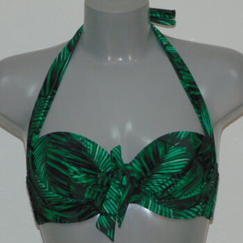 Missya Rose Green/Print Padded Bikini Bra