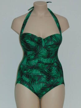 Missya Tulip Green/Print Bathingsuit