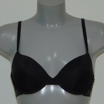 Armani Ladies Contoure Black Padded Bra