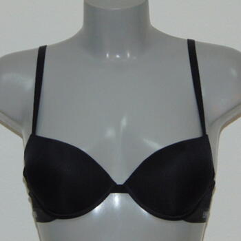 Armani Ladies Contoure Black Push Up bra