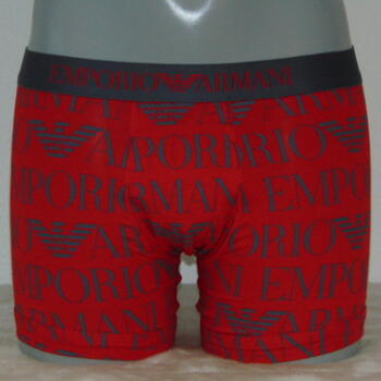 Armani Men's Superiore Red Boxer Short