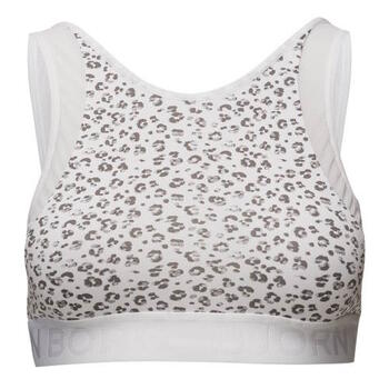 Björn Borg Animal White/Print Sport Top