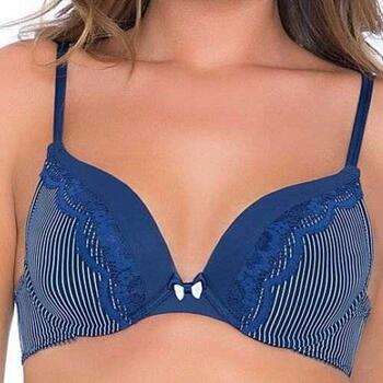 After Eden Rosanne Navy BLue Padded Bra