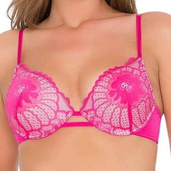 After Eden Peggy Pink Push Up bra