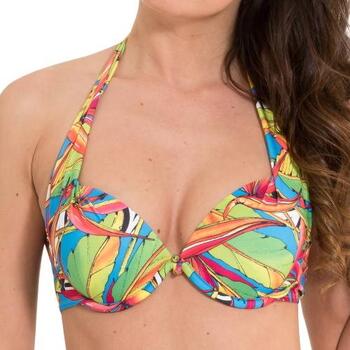 LingaDore Beach Carnaval Blue Padded Bikini Bra
