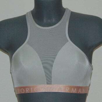 Armani Ladies Rubina Silver Wireless Bra