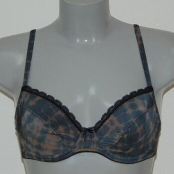 Eva Fire Work Black Non-padded bra