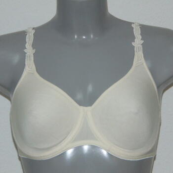 Eva Silk Ivory Non-padded bra