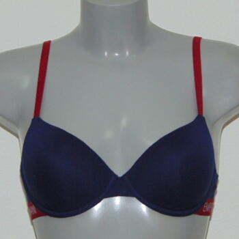 Armani Ladies Armani Sport Navy BLue Padded Bra