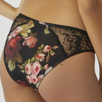 Armani Ladies  floreale Black/Print Brief