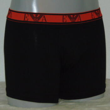 Armani Men's Piccolo Black/Orange Boxer Short