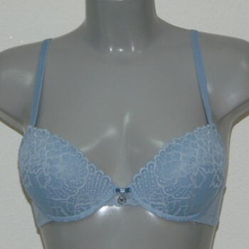 Armani Ladies Devotion Jeans Blue Push Up bra