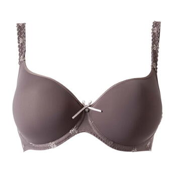 Louisa Bracq Chantilly Mole Grey Padded Bra