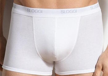 Sloggi Men Basic White Boxer Short